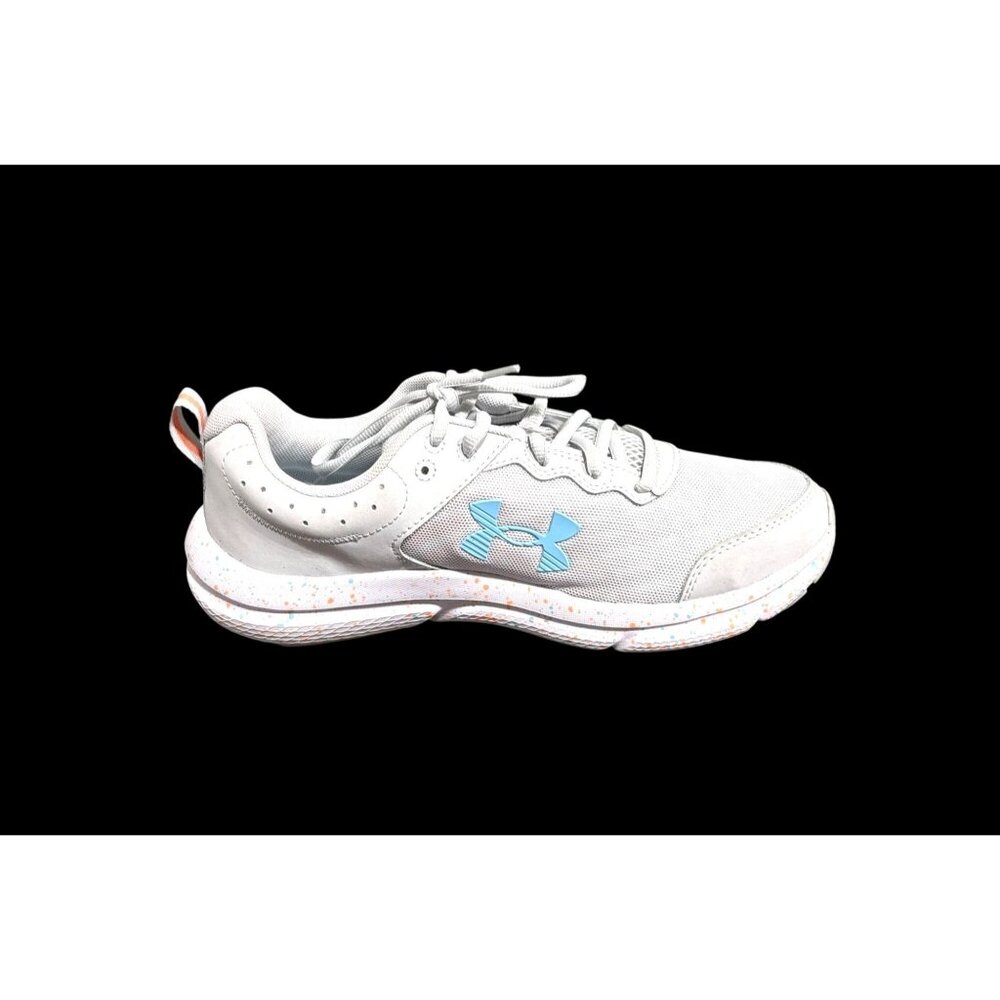 Under Armour 3027008‑100 Running Shoes W9.5/M8 Gray Blue Athletic